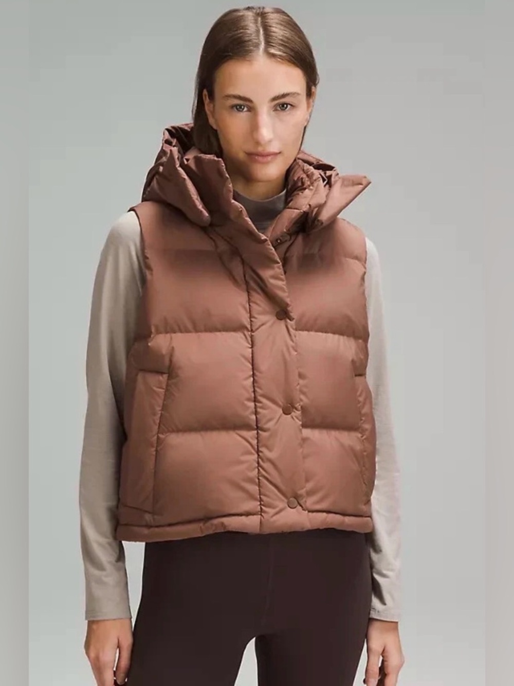 Lululemon Wunder Puff Cropped Vest